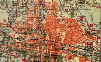 Overview of POW and Civioian internmetn camps in th Bandoeng area